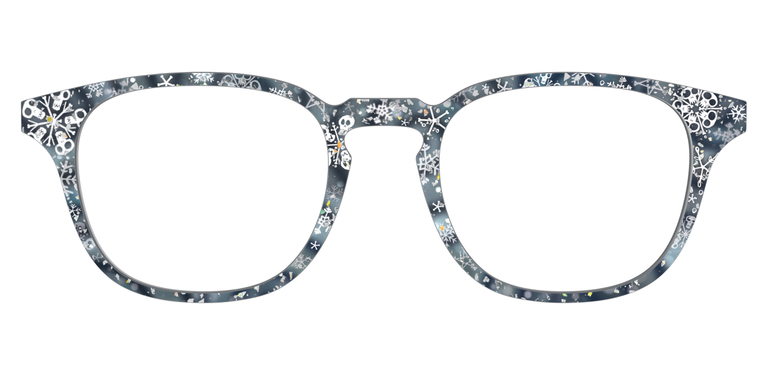 The Christmas Town Snow Globe with Holographic Glitter - Front Top Image - Pair Eyewear