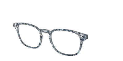The Christmas Town Snow Globe with Holographic Glitter - Angle Top Thumbnail - Pair Eyewear