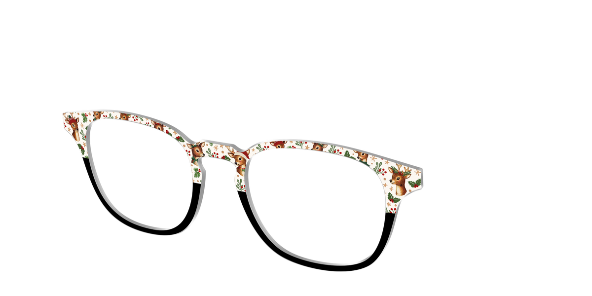 The Dashing Reindeer - Angle Top Image - Pair Eyewear