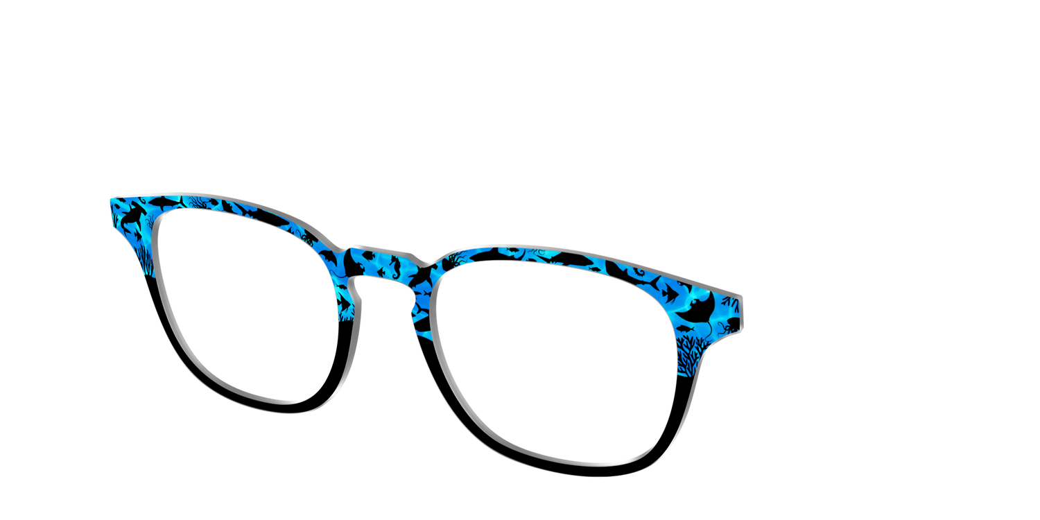 The Deep Sea After Dark - Angle Top Image - Pair Eyewear