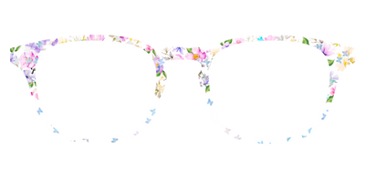 The Delicate Flower Crown with Butterfly Glitter - Front Top Thumbnail - Pair Eyewear