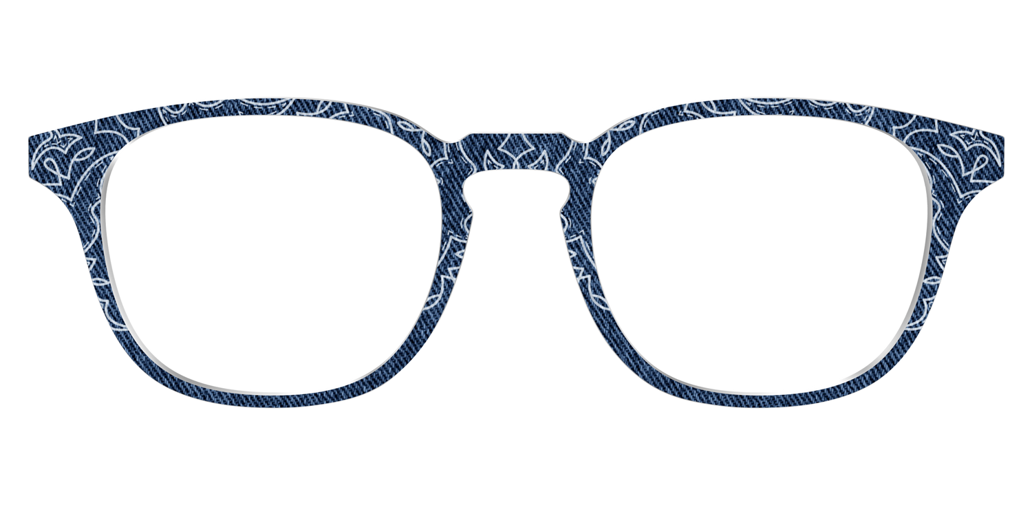 The Embroidered Indigo - Front Top Image - Pair Eyewear