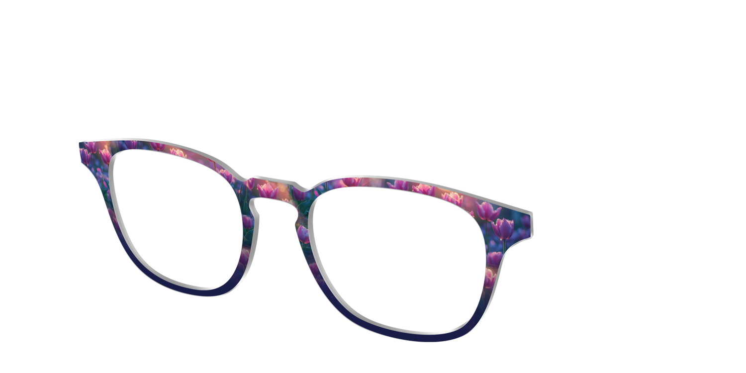 The Ethereal Blooms - Angle Top Image - Pair Eyewear