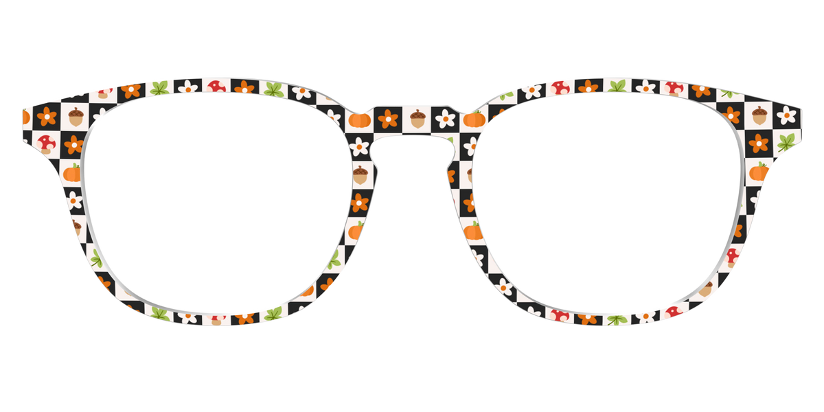 The Fall Festive Check - Front Top Image - Pair Eyewear