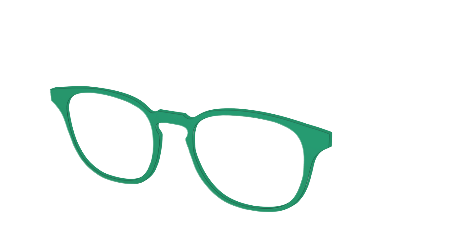 The Forest Green - Angle Top Image - Pair Eyewear