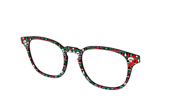Frightfully Festive Shimmer - Angle Top Thumbnail - Pair Eyewear