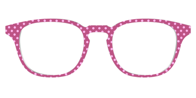 The Fuchsia Polka Dots - Front Top Thumbnail - Pair Eyewear