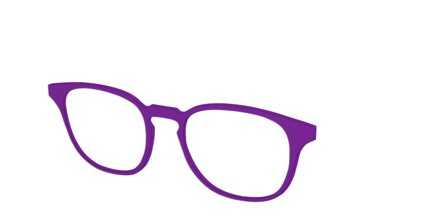 The Grape - Angle Top Image - Pair Eyewear