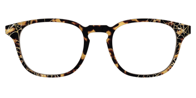 The Haunted Tortoise with Gold Foil Webs - Front Top Thumbnail - Pair Eyewear