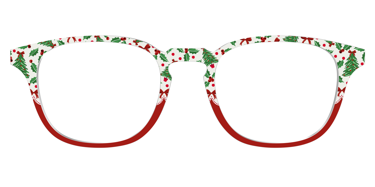 The Holly Jolly Split - Front Top Image - Pair Eyewear