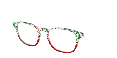 The Holly Jolly Split - Angle Top Thumbnail - Pair Eyewear