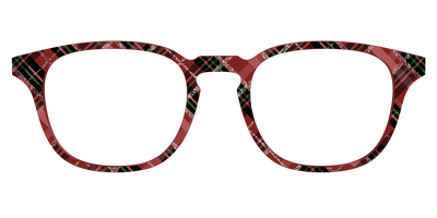 The Holly Plaid with Glitter - Front Top Thumbnail - Pair Eyewear