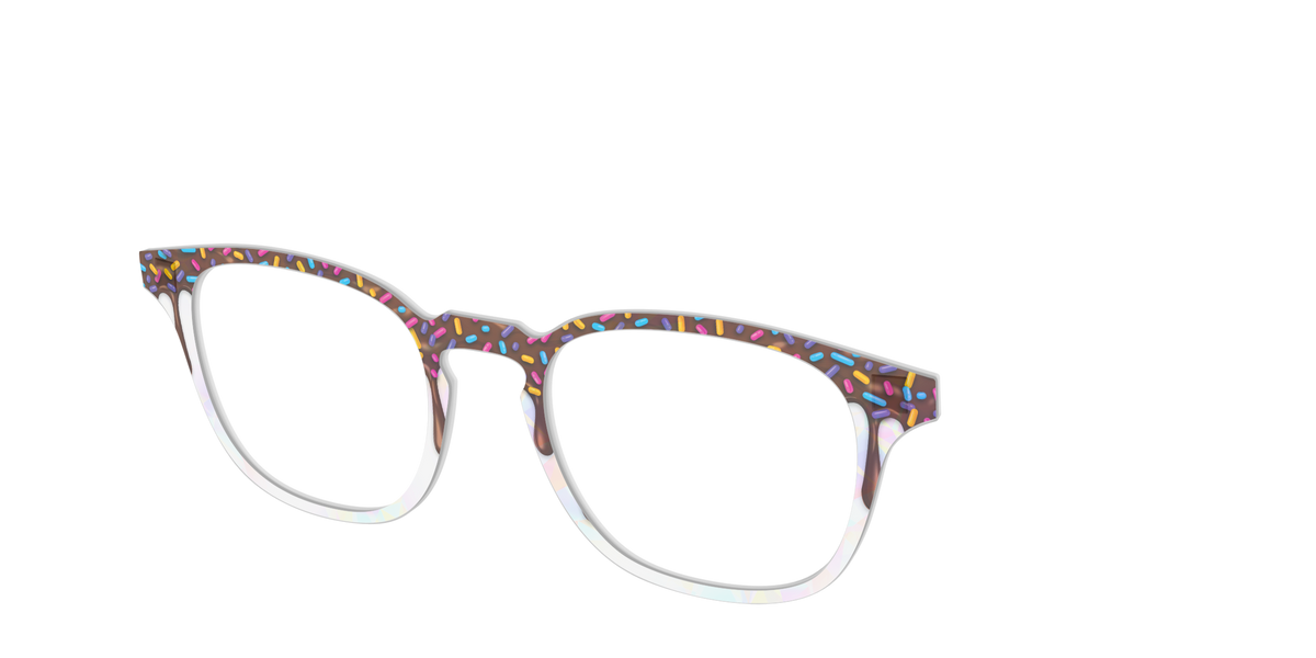 The Holographic Milkshake - Angle Top Image - Pair Eyewear