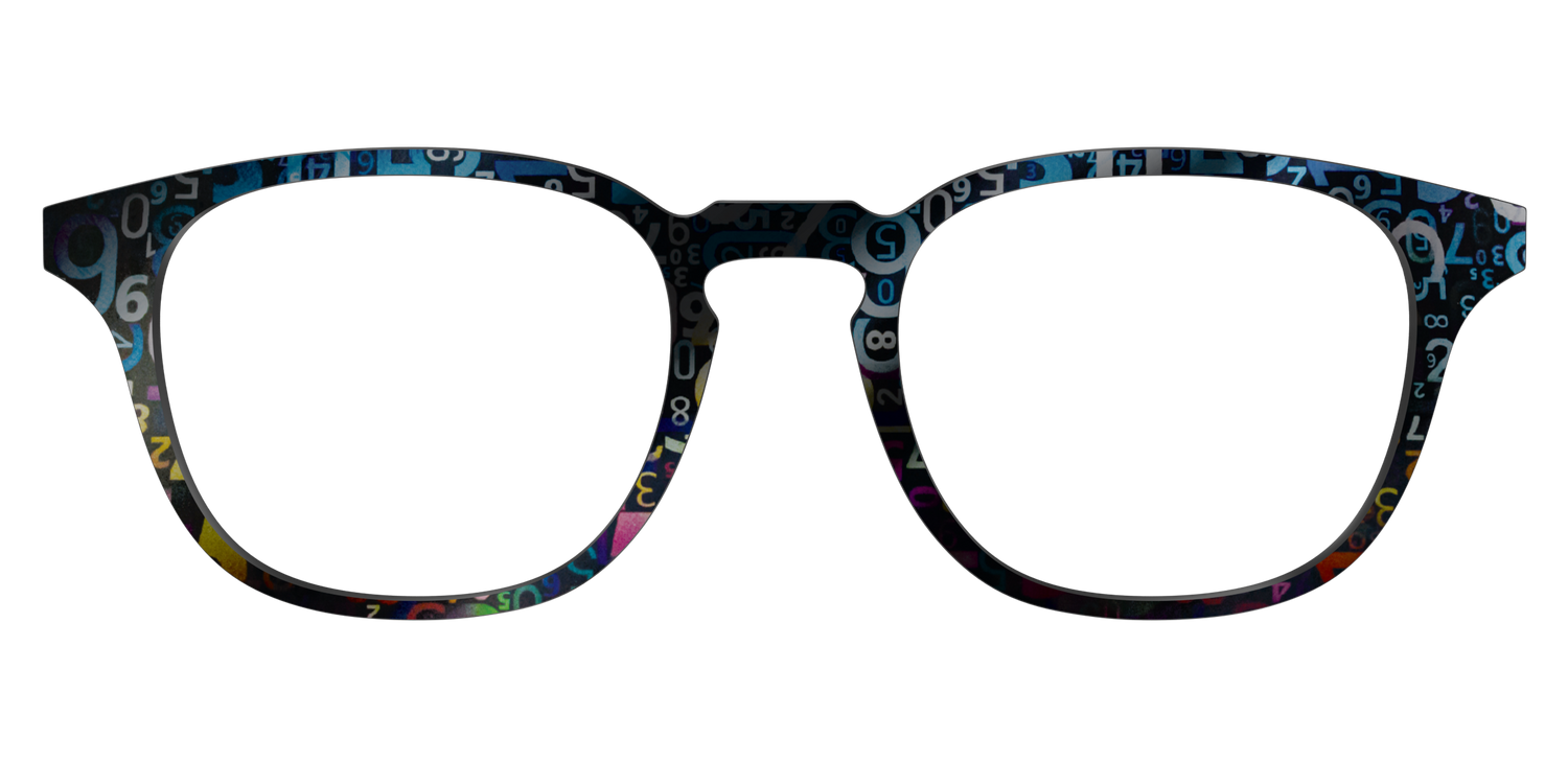The Holographic Numbers - Front Top Image - Pair Eyewear