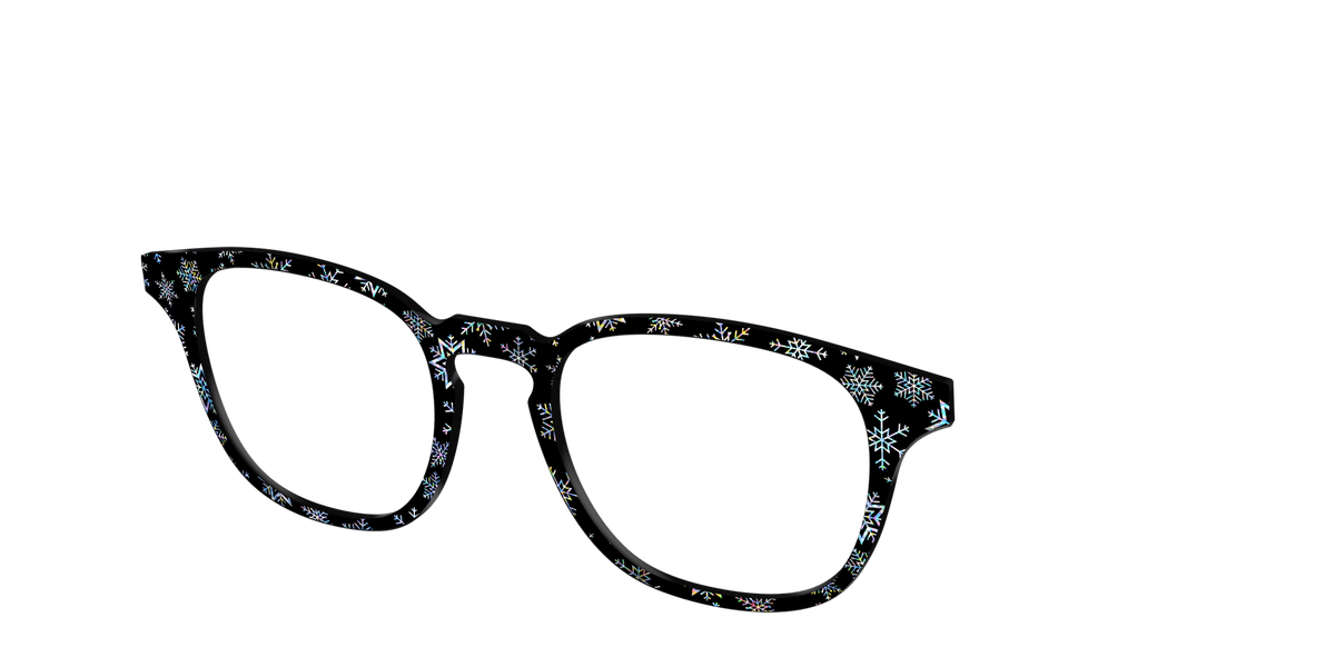 The Holographic Snowflakes - Angle Top Image - Pair Eyewear