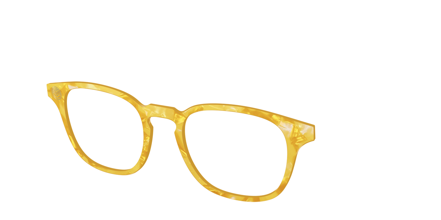 The Hufflepuff™ Pearl Tortoise - Angle Top Image - Pair Eyewear