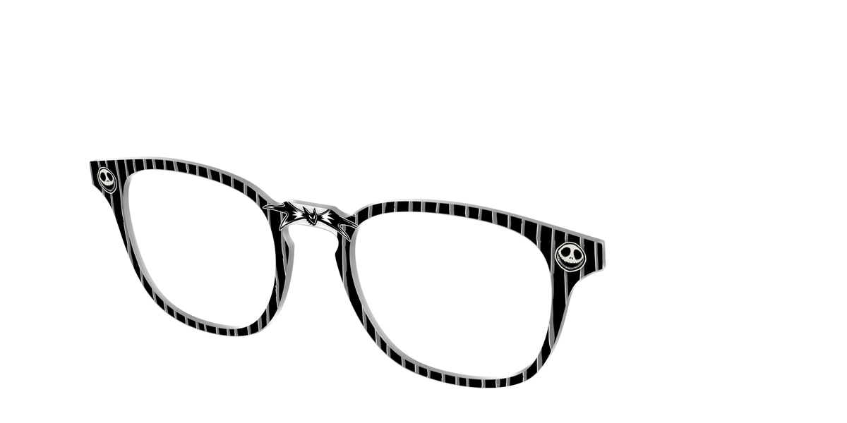 Jack Skellington - Angle Top Image - Pair Eyewear