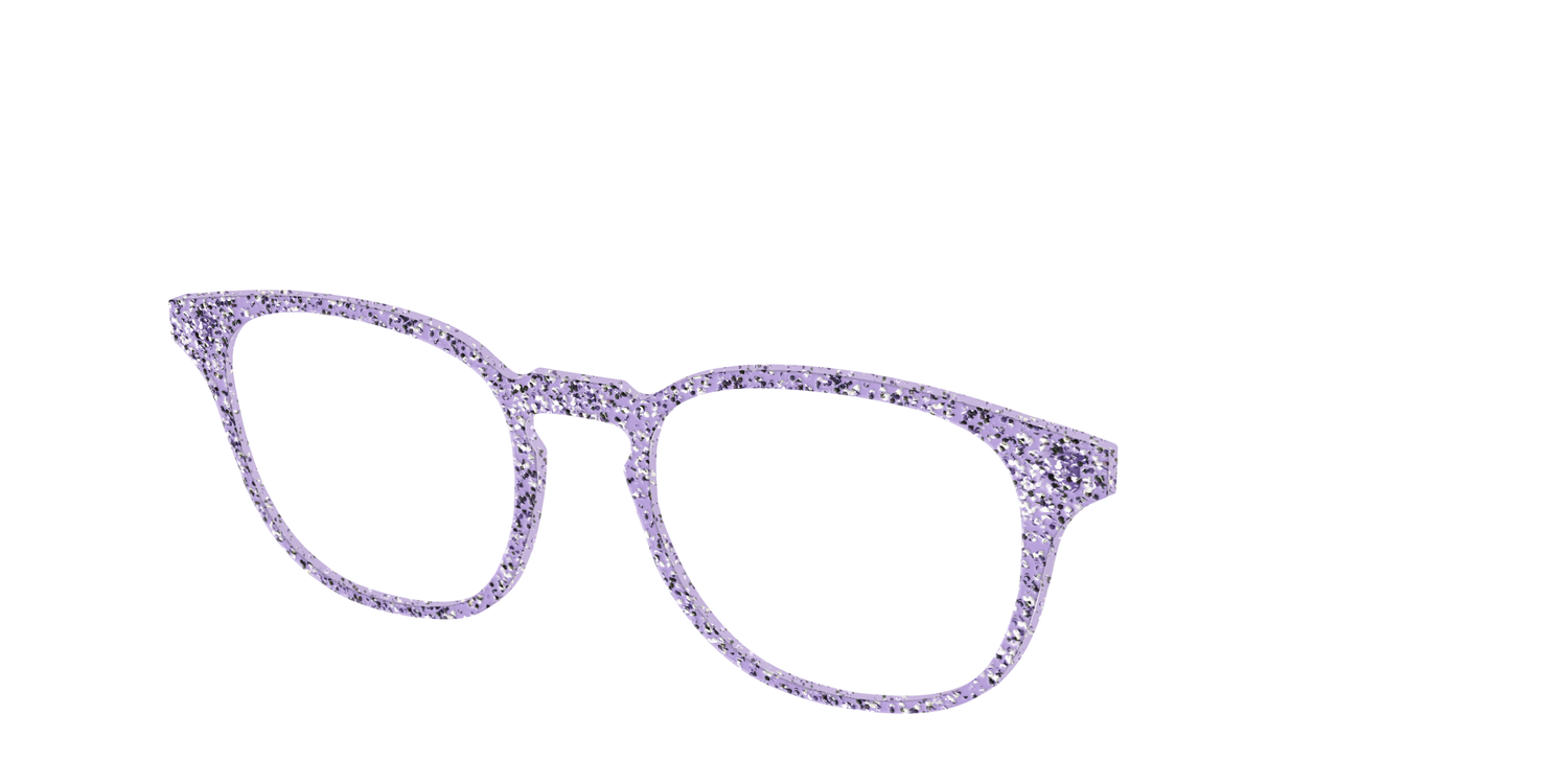 The Lavender Sparkle - Angle Top Image - Pair Eyewear