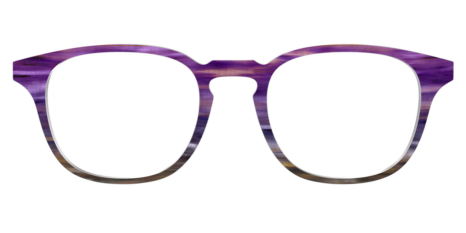 The Lilac Gradient Horn - Front Top Image - Pair Eyewear