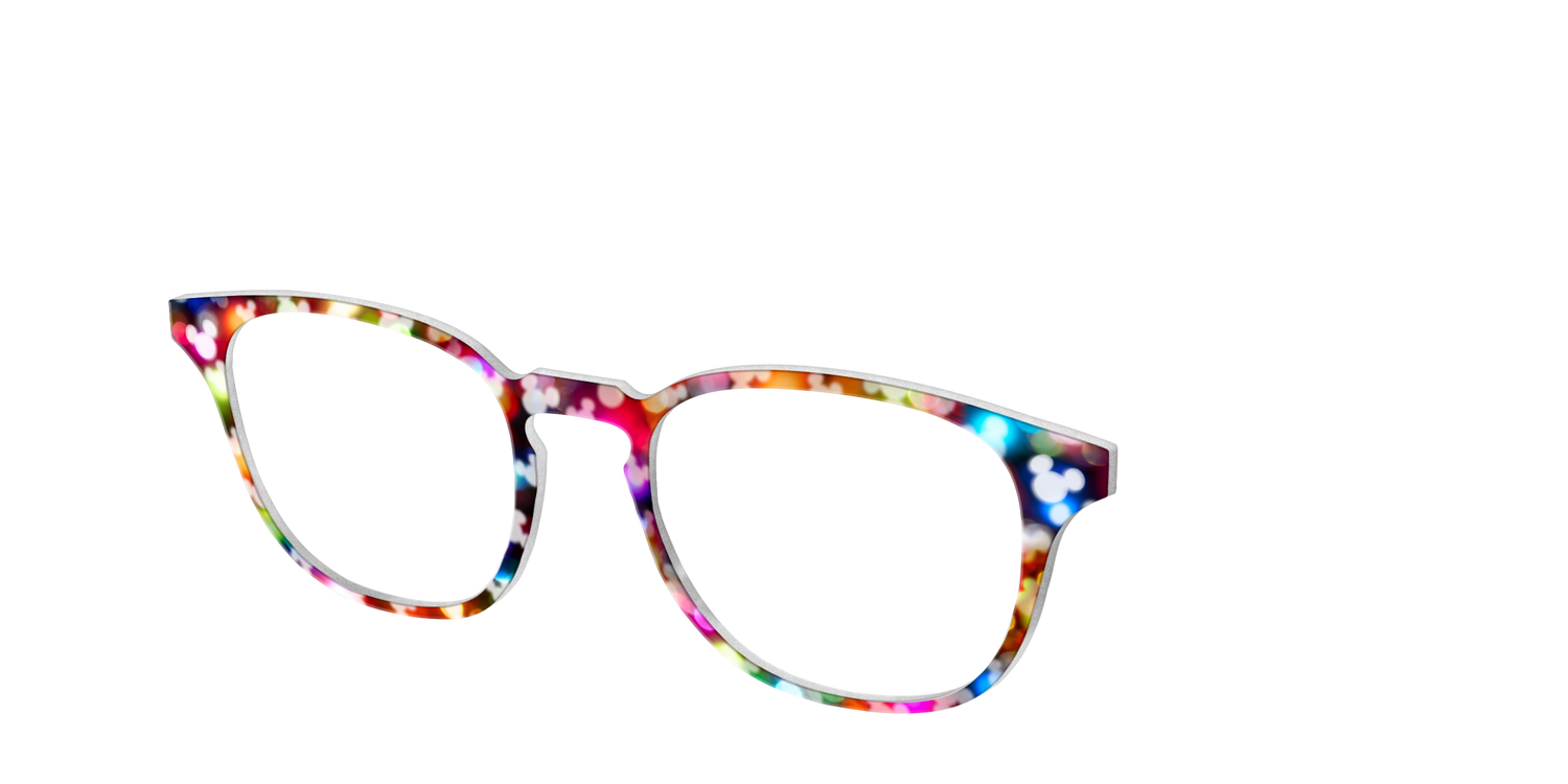 The Mickey Bokeh - Angle Top Image - Pair Eyewear