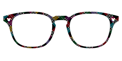 The Mickey Plaid - Front Top Thumbnail - Pair Eyewear