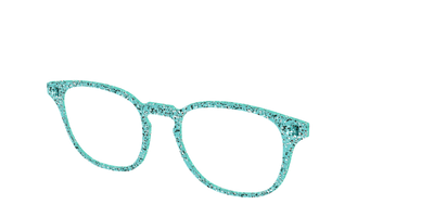 The Mint Sparkle - Angle Top Thumbnail - Pair Eyewear