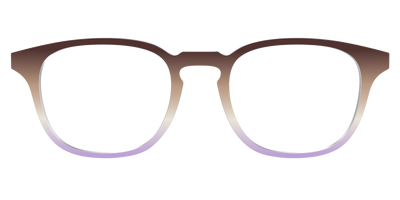 The Mocha to Light Lavender Gradient - Front Top Thumbnail - Pair Eyewear
