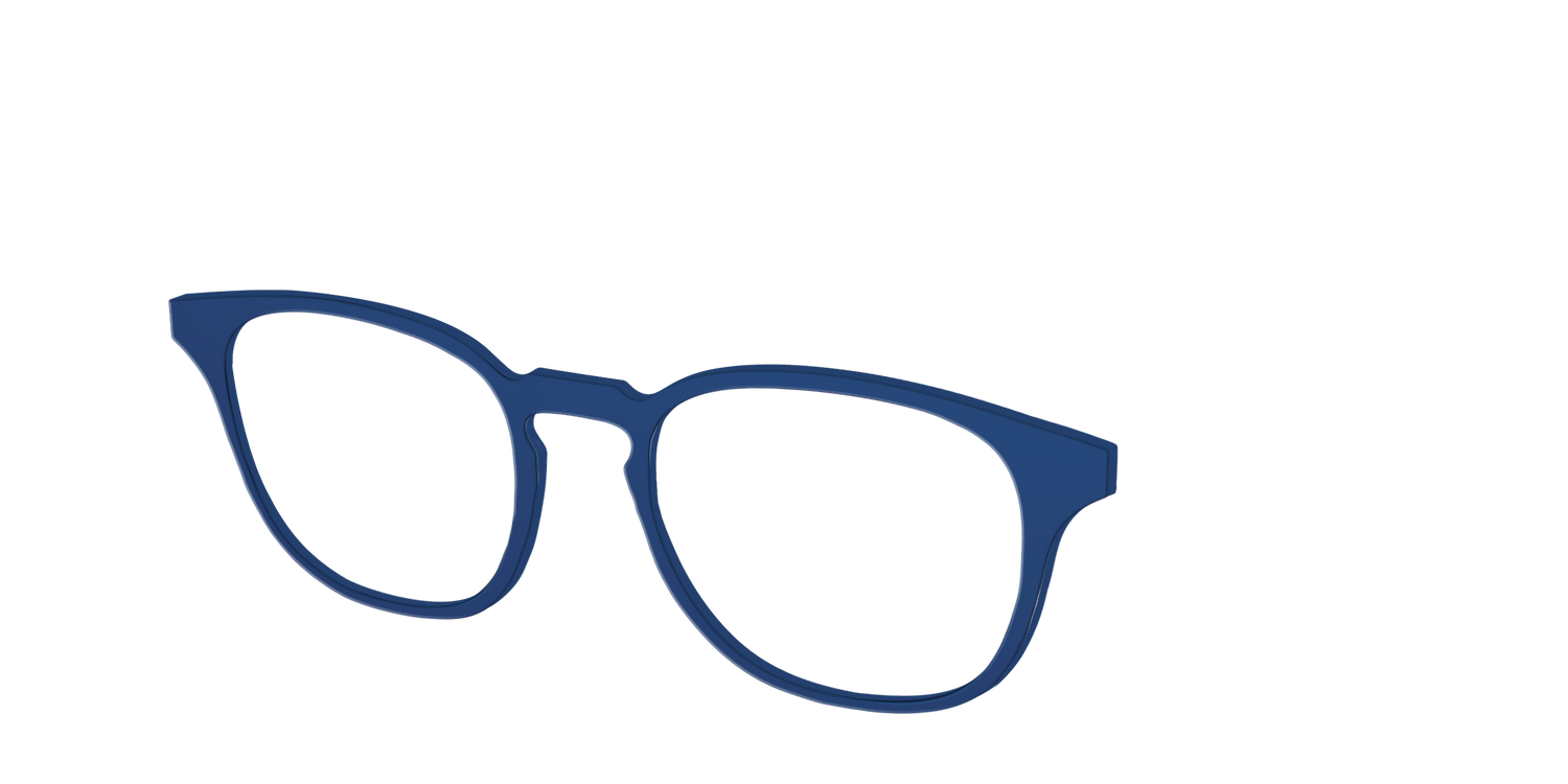 The Navy - Angle Top Image - Pair Eyewear