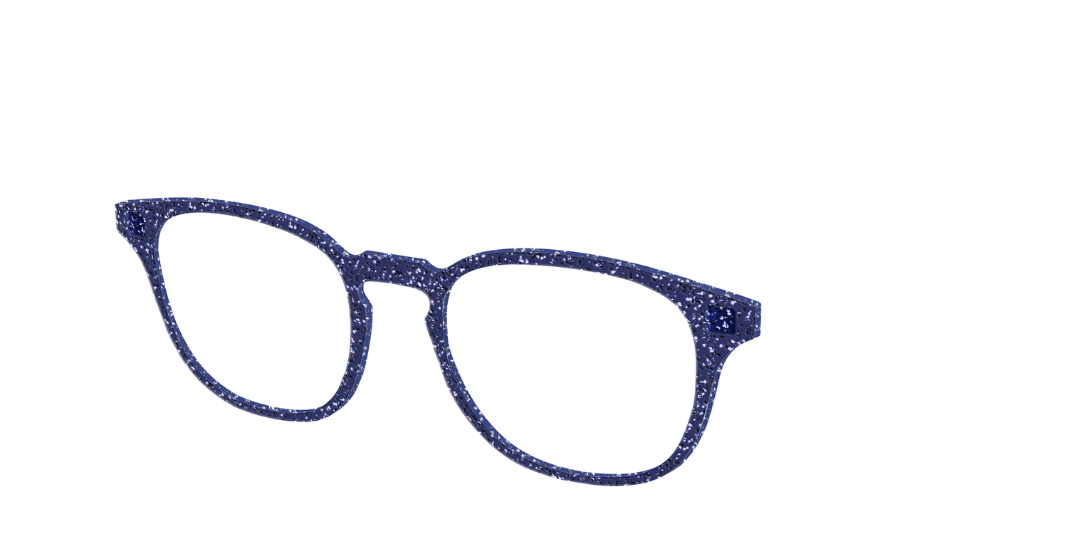 The Navy Sparkle - Angle Top Image - Pair Eyewear