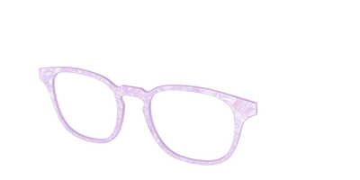 The Pale Iris Pearl Marble - Angle Top Thumbnail - Pair Eyewear