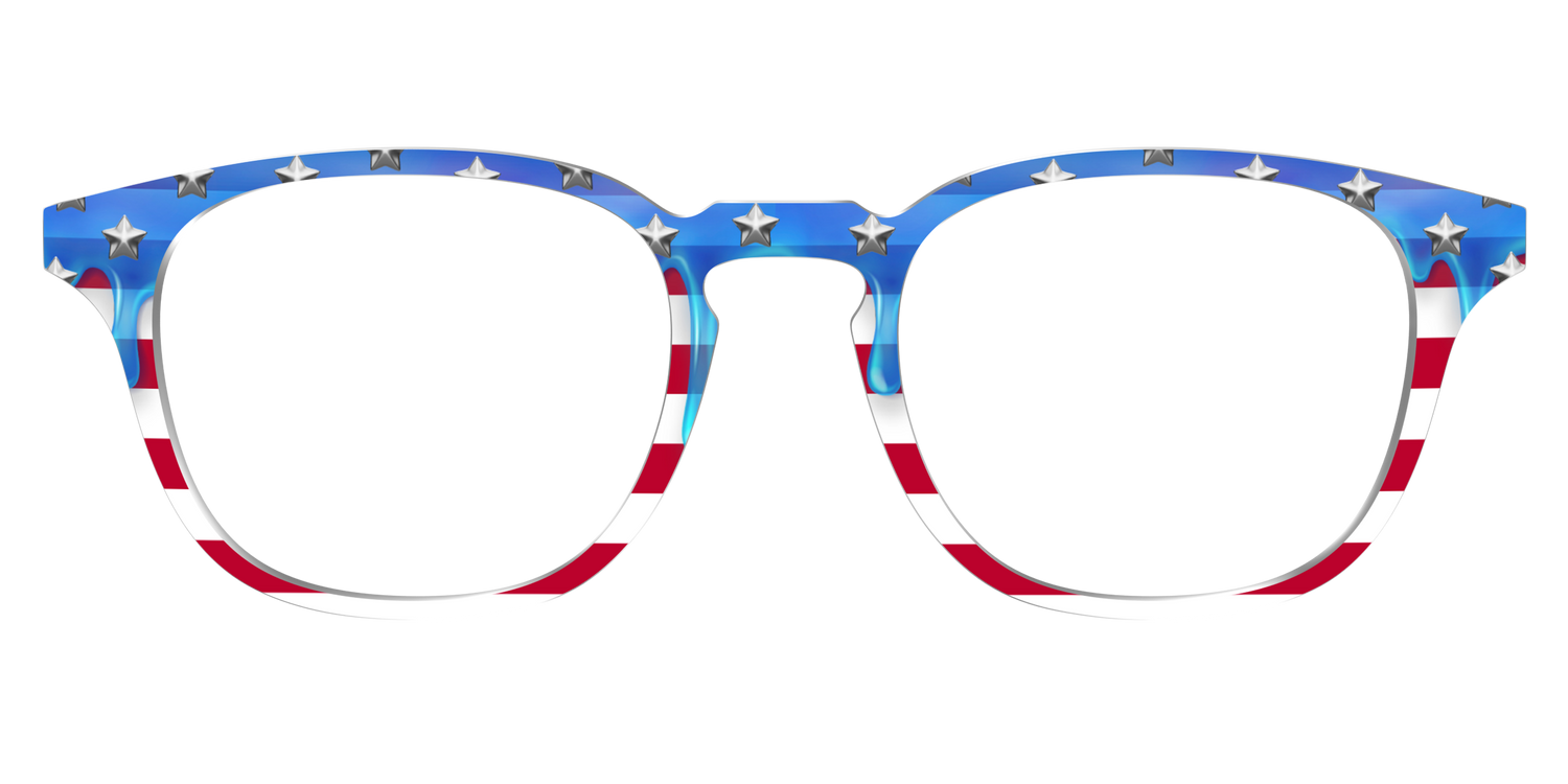 The Patriotic Slime - Front Top Image - Pair Eyewear