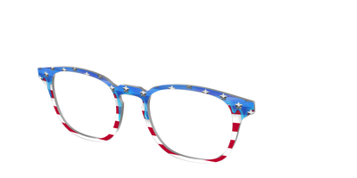 The Patriotic Slime - Angle Top Thumbnail - Pair Eyewear