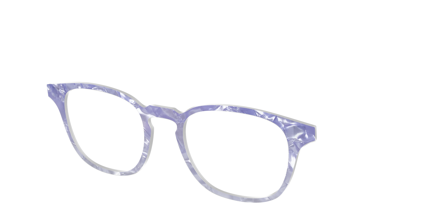 The Peri Pearl Crystal - Angle Top Image - Pair Eyewear