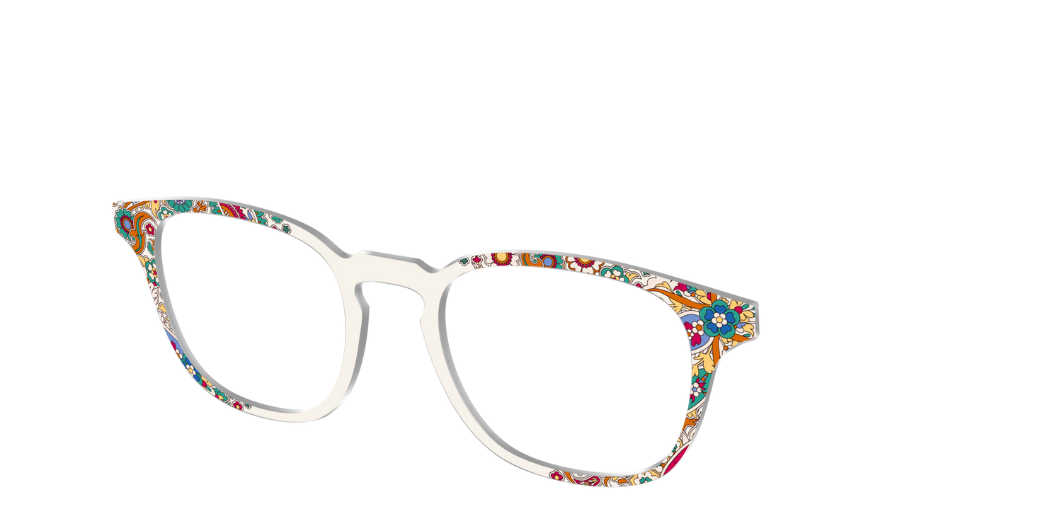 The Picturesque Paisley - Angle Top Image - Pair Eyewear