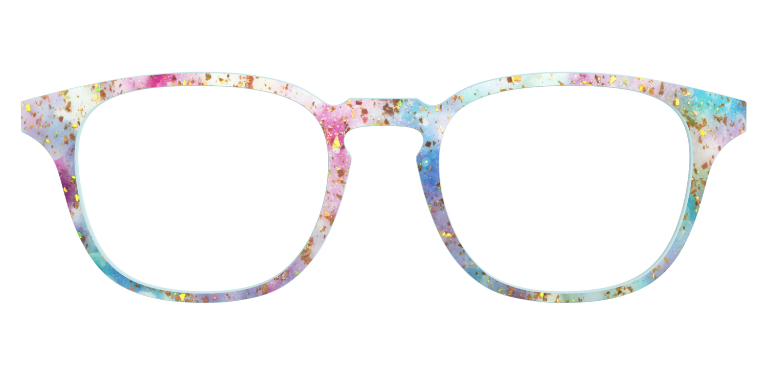 The Pixie Bokeh with Gold Flakes - Front Top Image - Pair Eyewear