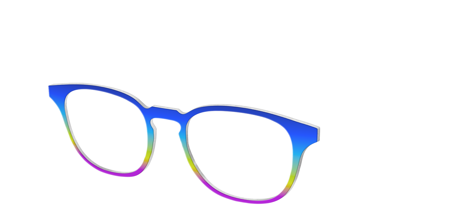 The Polaris Gradient - Angle Top Image - Pair Eyewear