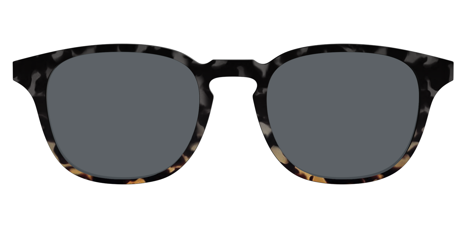 The Polarized Shadow Tortoise Sun Top - Front Top Image - Pair Eyewear
