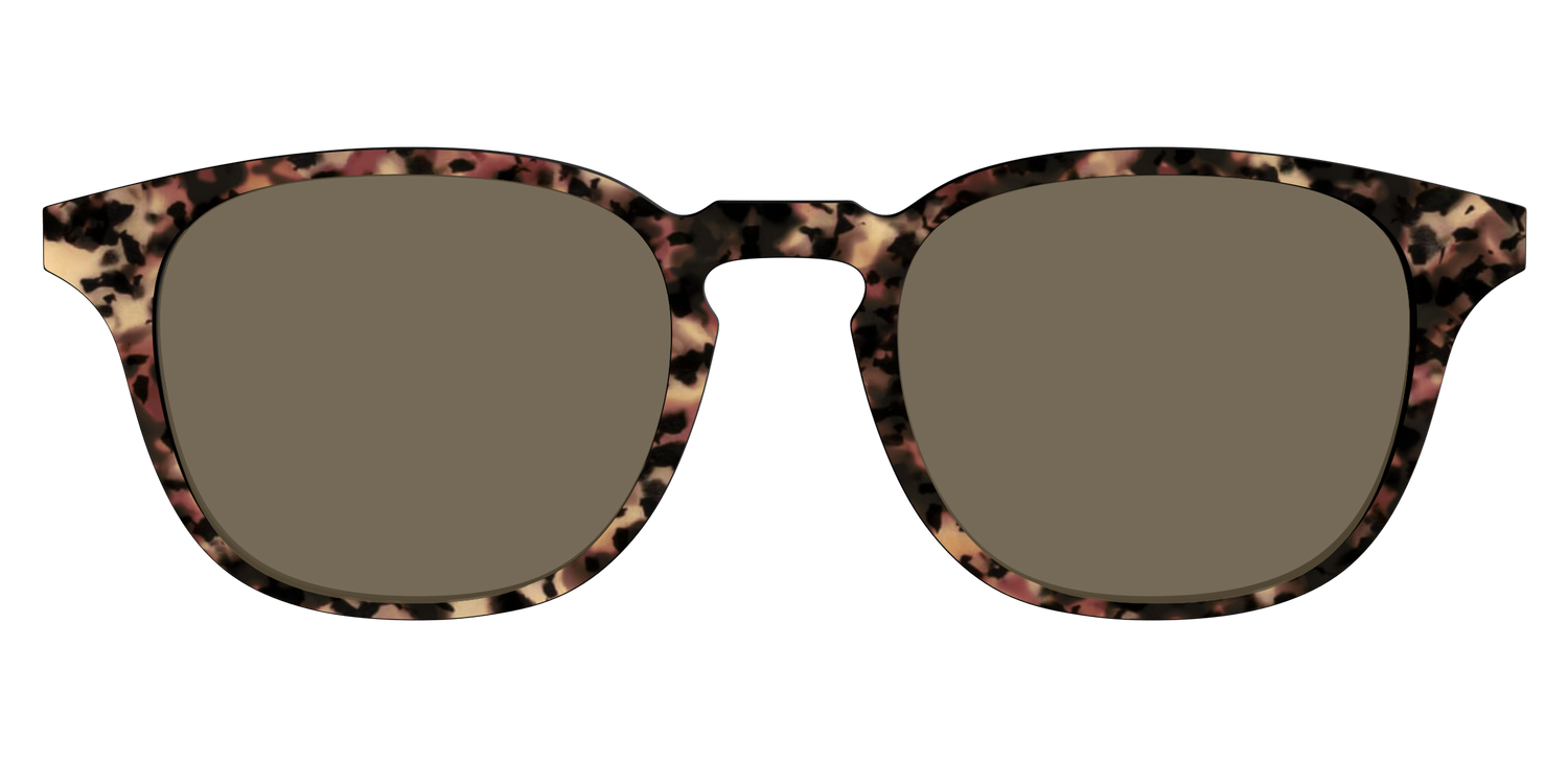The Polarized Sienna Tortoise Sun Top - Front Top Image - Pair Eyewear