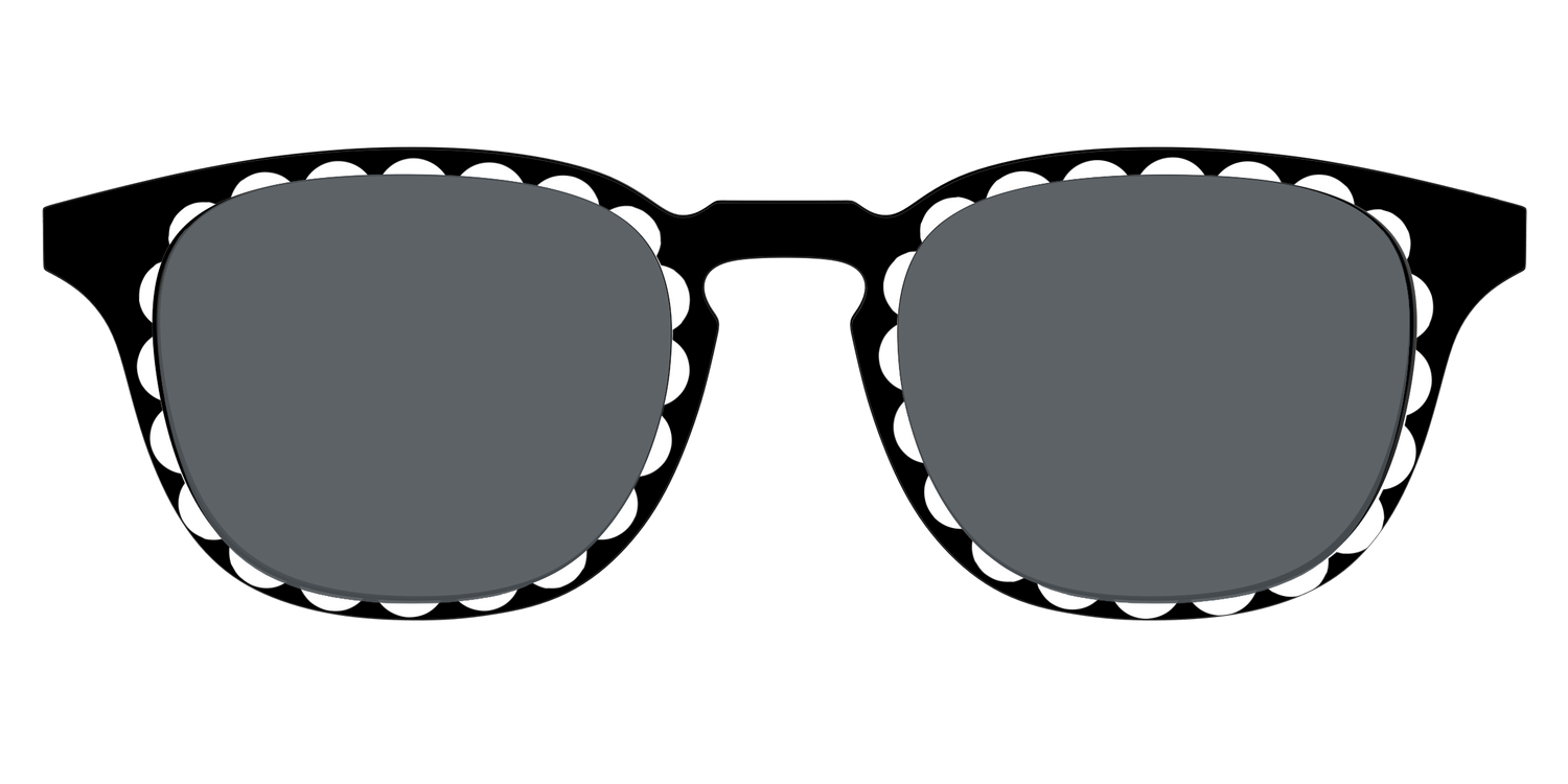 The Polarized Stylish Daisy Sun Top - Front Top Image - Pair Eyewear