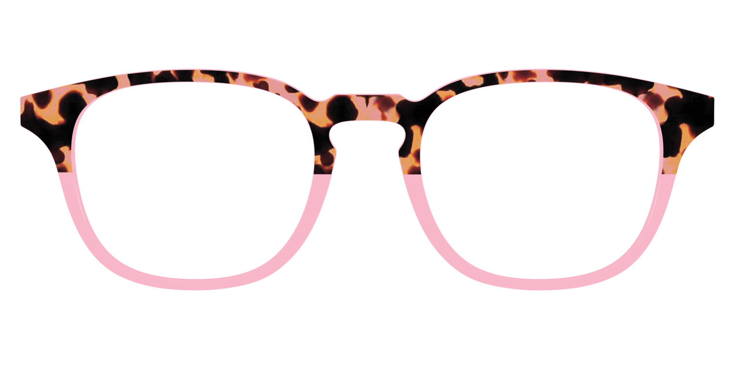 The Punch Tortoise Crystal Split - Front Top Image - Pair Eyewear