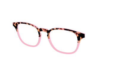 The Punch Tortoise Crystal Split - Angle Top Thumbnail - Pair Eyewear