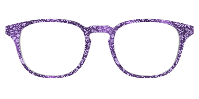 The Purple Shimmer Botanical - Front Top Thumbnail - Pair Eyewear