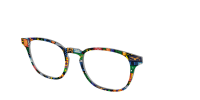 The Quidditch Patchwork - Angle Top Thumbnail - Pair Eyewear