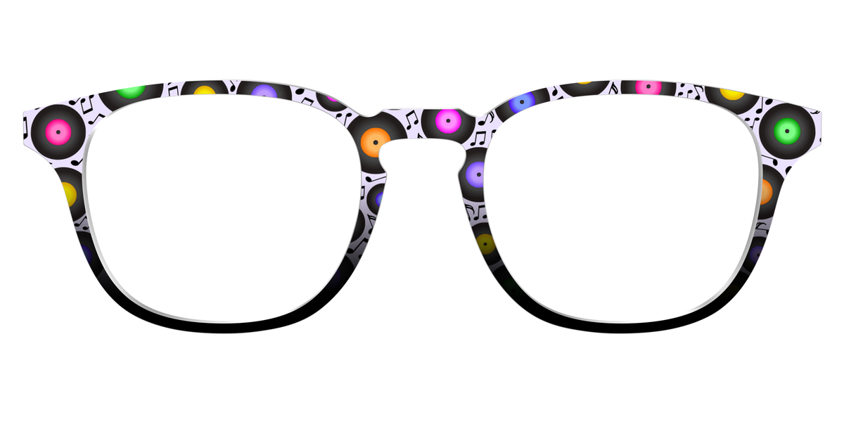 The Record Collection - Front Top Image - Pair Eyewear