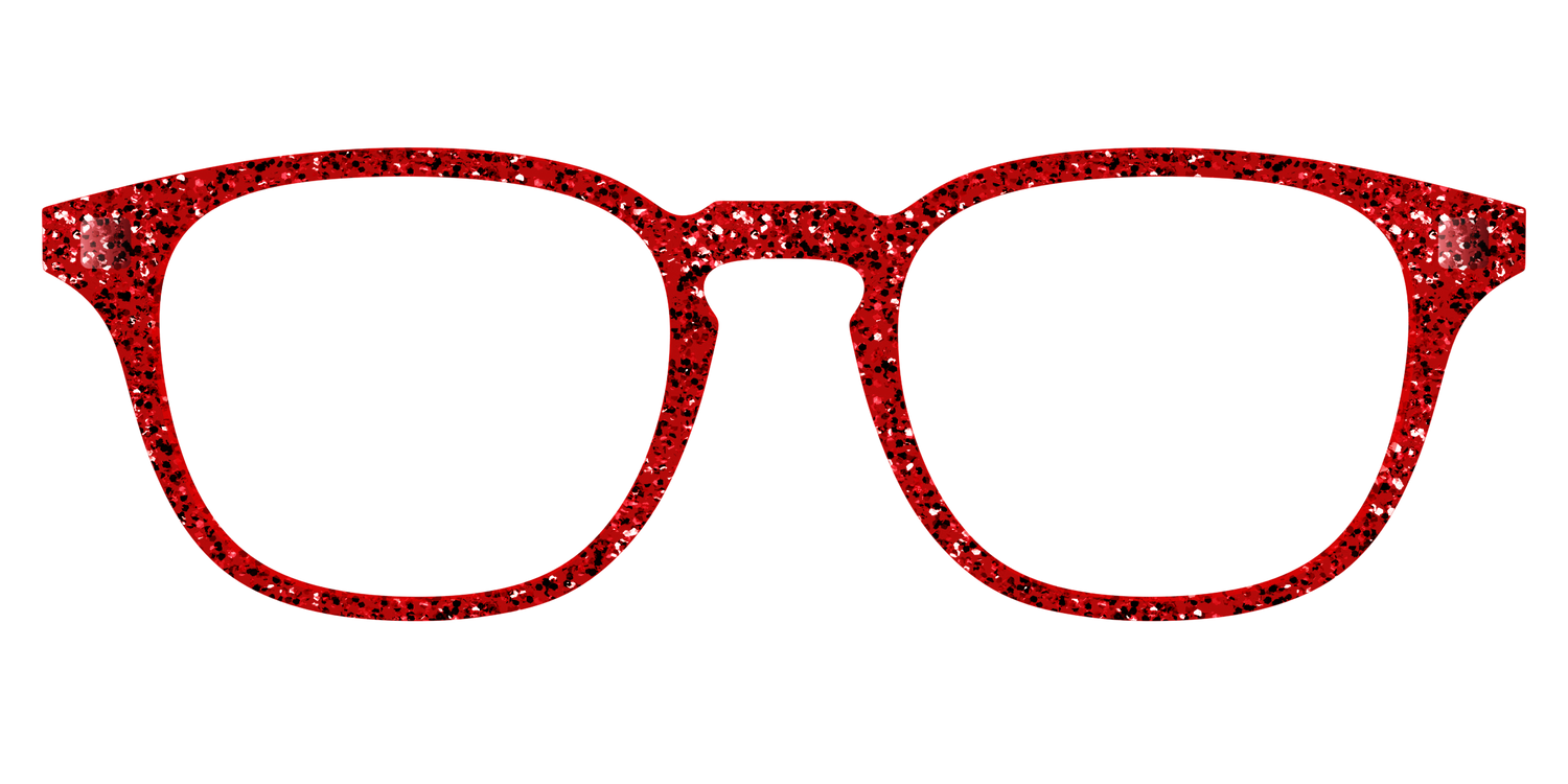 The Ruby Sparkle - Front Top Image - Pair Eyewear