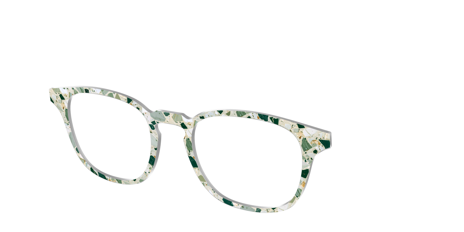 The Sage Terrazzo - Angle Top Image - Pair Eyewear