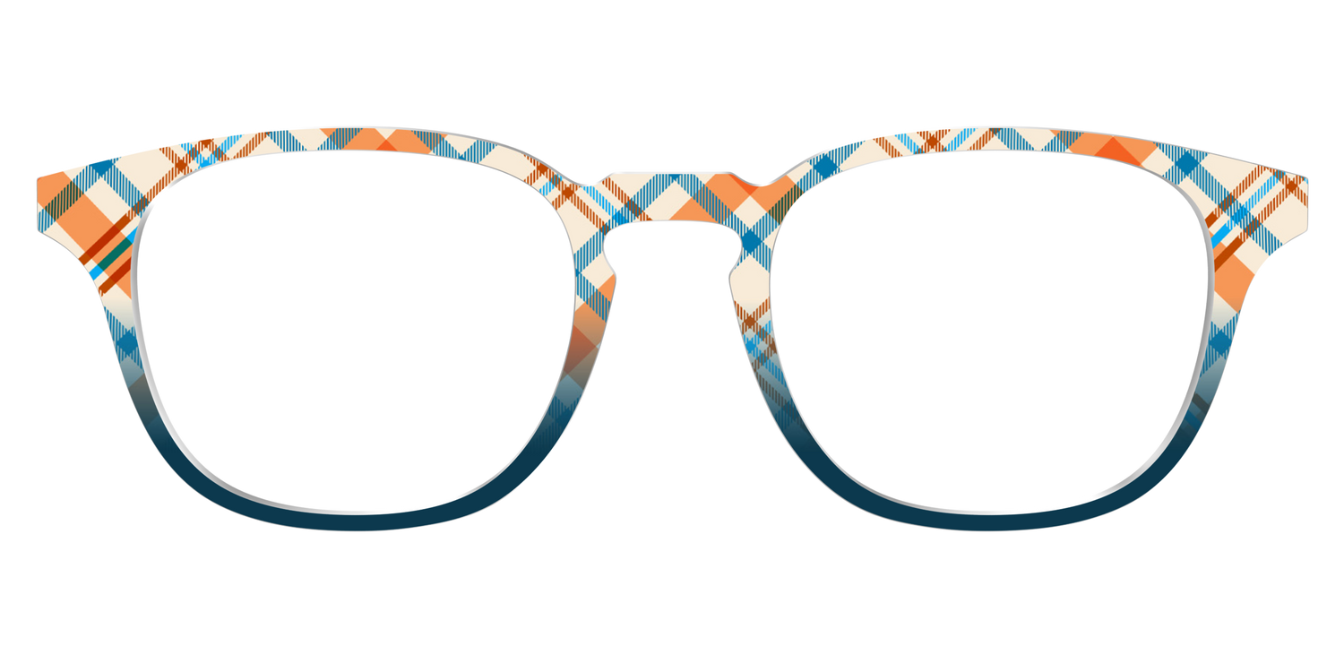 The Sailing Plaid - Front Top Image - Pair Eyewear