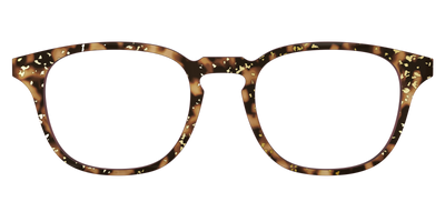 The Sandalwood Tortoise with Gold Foil - Front Top Thumbnail - Pair Eyewear