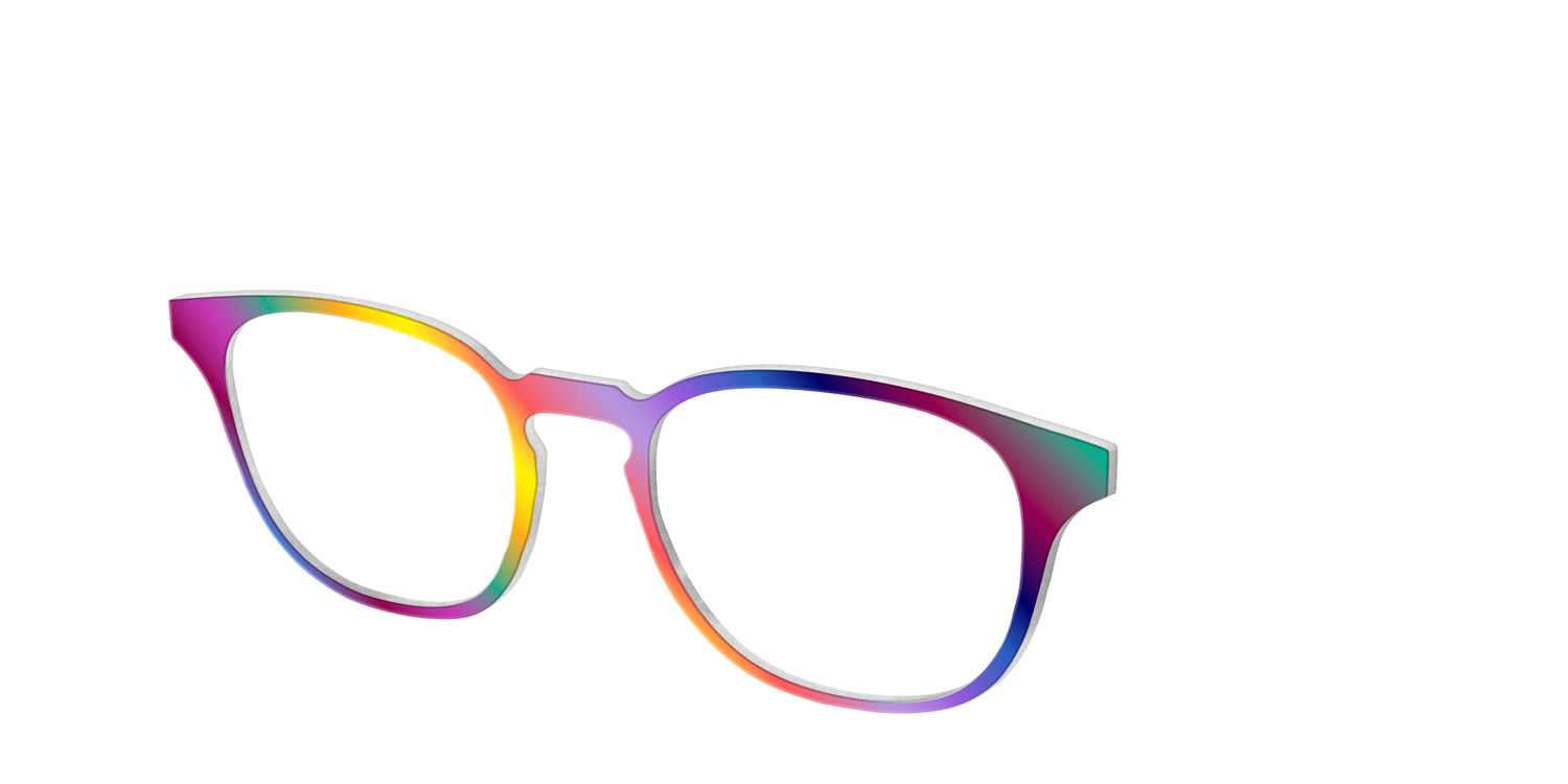 The School Spirit Gradient - Angle Top Image - Pair Eyewear