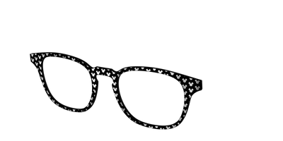 The Silver Foil Mickey - Angle Top Thumbnail - Pair Eyewear